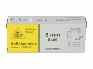 Klammern f. Rapid-tack
