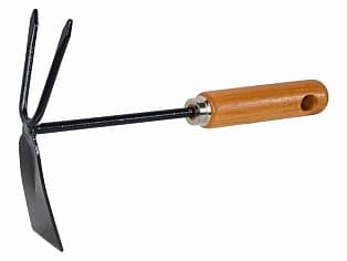 Doppelhäckchen Flach mit Holzgriff