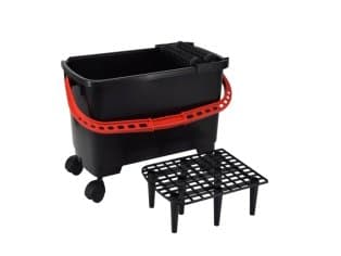 Wascheimer Schwarz 22 L mit Räder