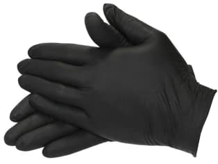 Einweghandschuh nitril schwarz