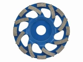 Dia-Topfschleifer Blau 125 mm Schräg
