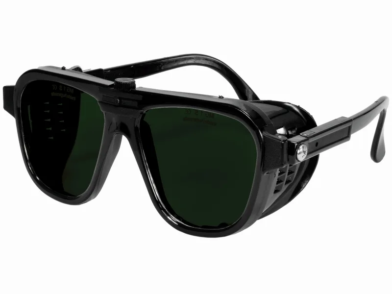 SCHUTZBRILLE M. BÜGEL GRÜN A5 SB