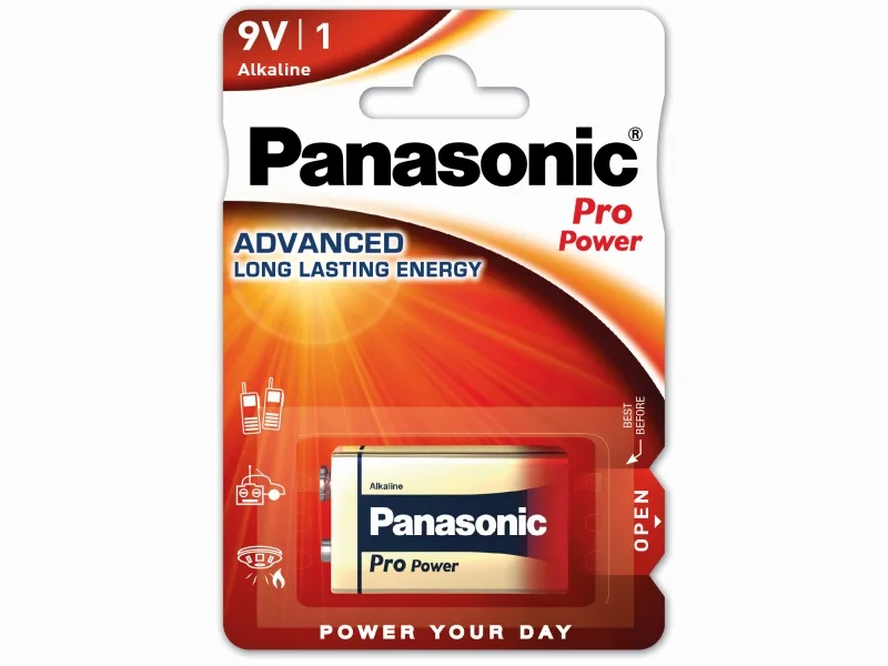 Batterie Alkaline PRO Power 9 V-Block