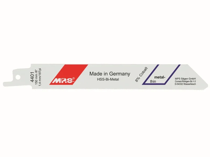 SÄBELSÄGEBLATT HSS-BI 130 MM 18 ZPZ 2-STK