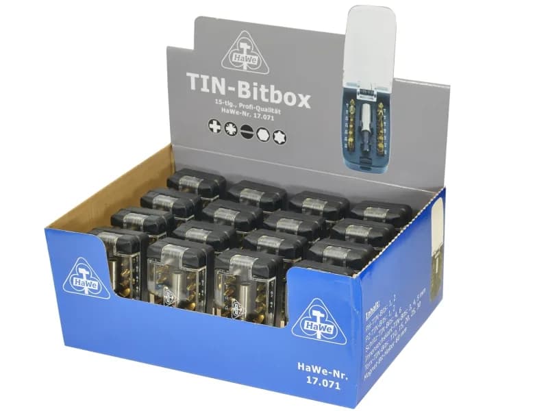 Klapp-Box Tin-Bits 15-TLG.