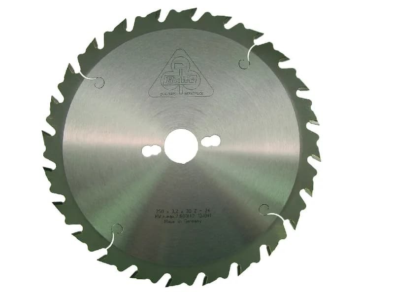 Hm-Zuschnitt-Kreissägeblatt 250X30 Z 24