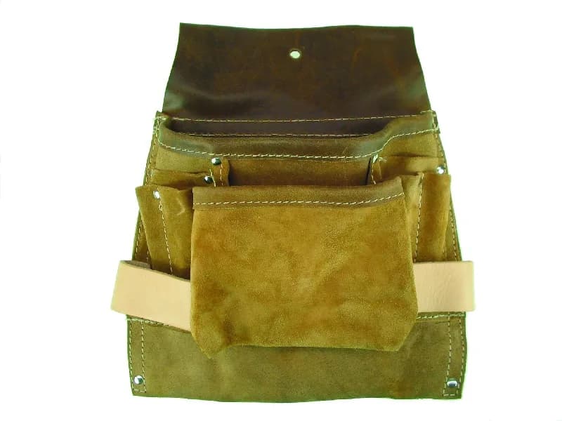 Nageltasche Leder