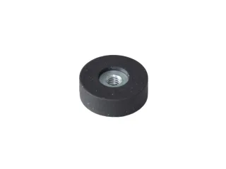 MAGNET GUMMIERT M. INNENGEWINDE 18 MM