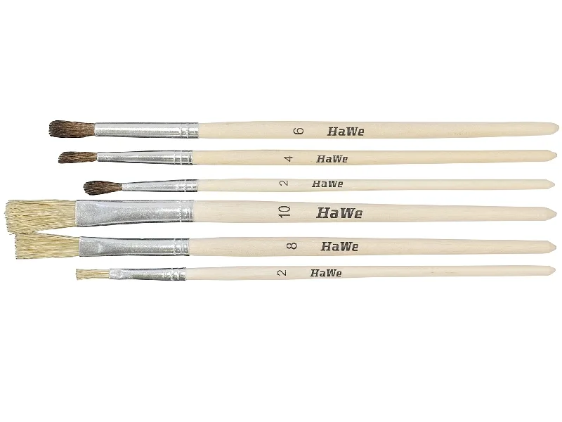 Hobby-Pinsel SET 6 Teilig