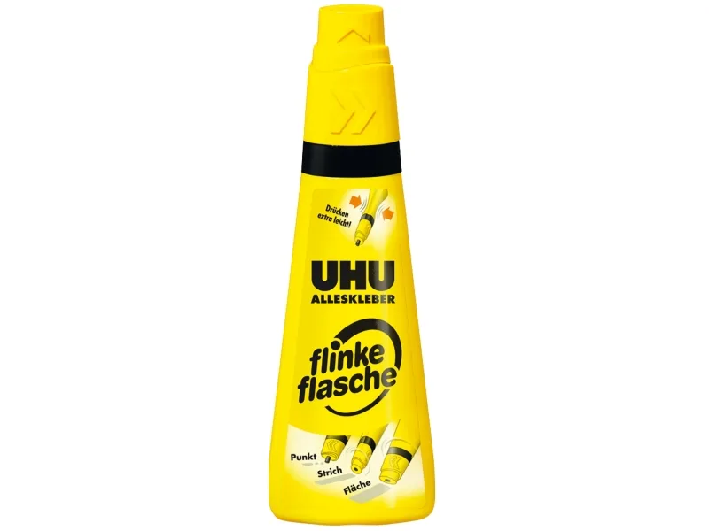 UHU FLINKE FLASCHE 90 GR. M. LÖSUNGSM.