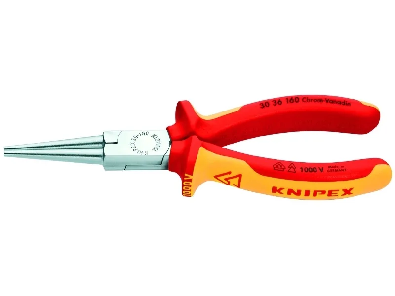 RUNDZANGE LANG KNIPEX VDE 160 MM
