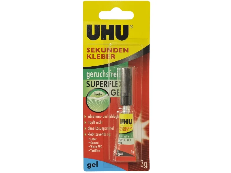 UHU SEKUNDEN ALLESKLEBER GEL 3 GR SB