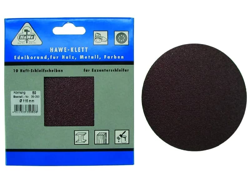 Klett-Haftschleif-Scheibe 115 mm K