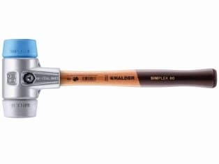 Simplex-Schonhammer Blau/grau 60 mm
