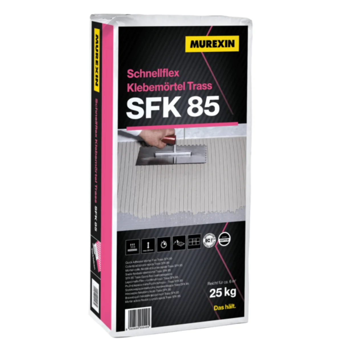 Schnellflex Klebemörtel Trass SFK 85