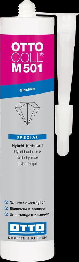 OTTOCOLL® M 501 Der glasklare Hybrid Klebstoff