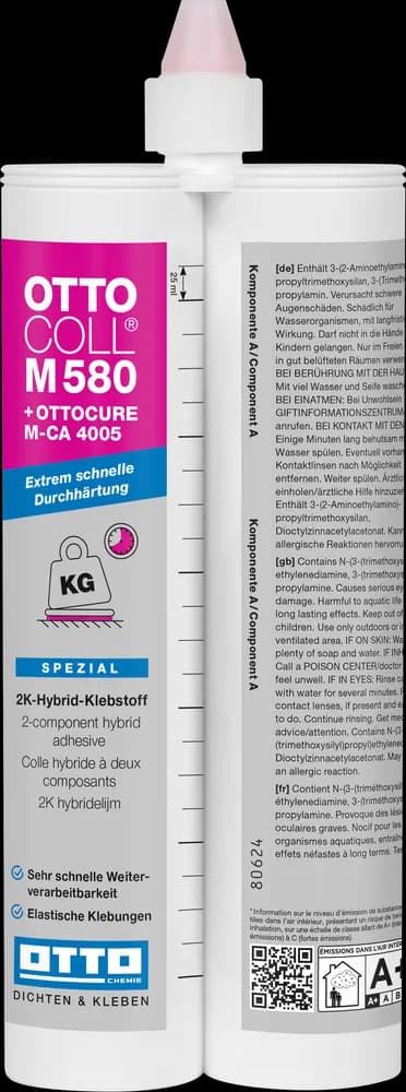 OTTOCOLL® M 580 Der extrem schnelle 2K Hybrid Klebstoff