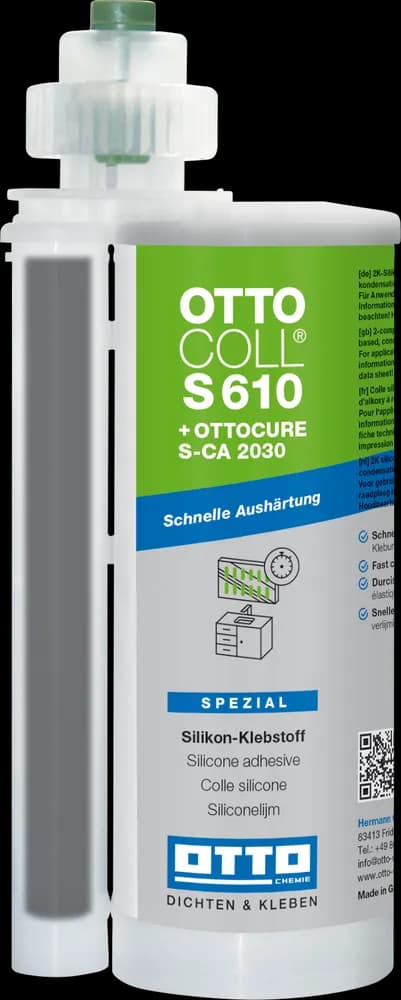 OTTOCOLL® S 610 Der 2K Silikon Klebstoff