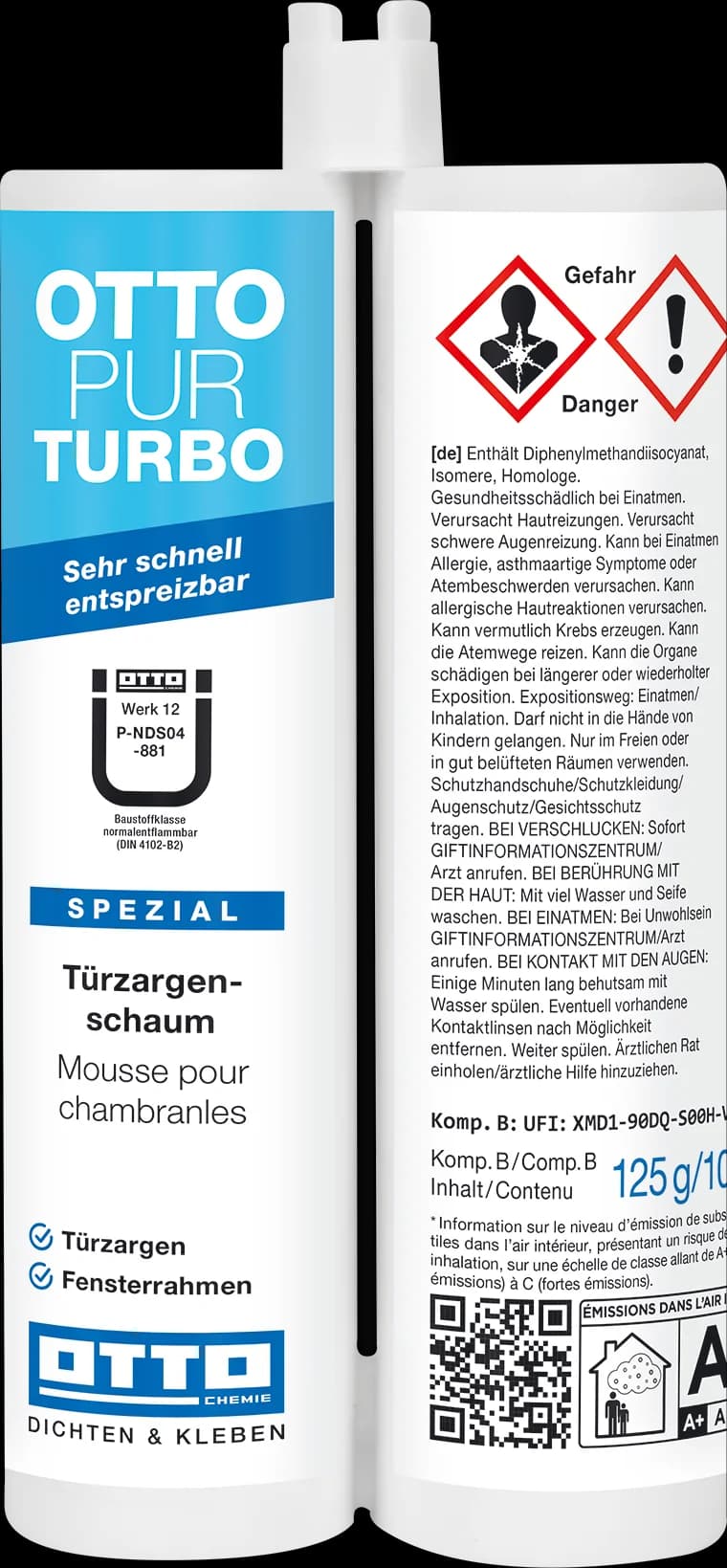 OTTOPUR Turbo Der Türzargenschaum