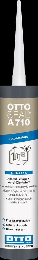 OTTOSEAL® A 710 Der Acryl Dichtstoff für die RAL Montage innen