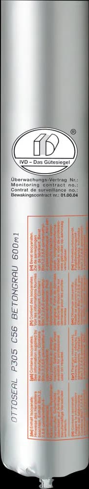 OTTOSEAL® P 305 Der Premium-PU-Dichtstoff für Anschlussfugen