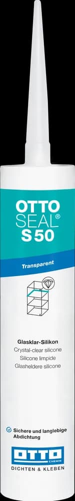 OTTOSEAL® S 50 Das Glasklar Silikon