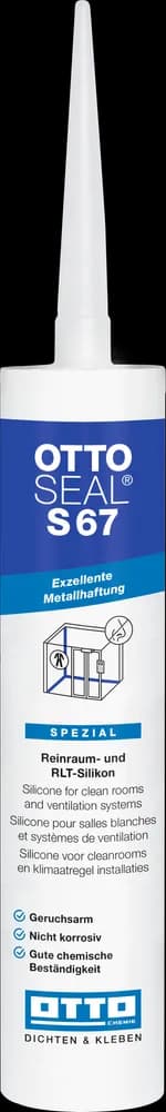OTTOSEAL® S 67 Das geruchsarme Reinraum und RLT Silikon