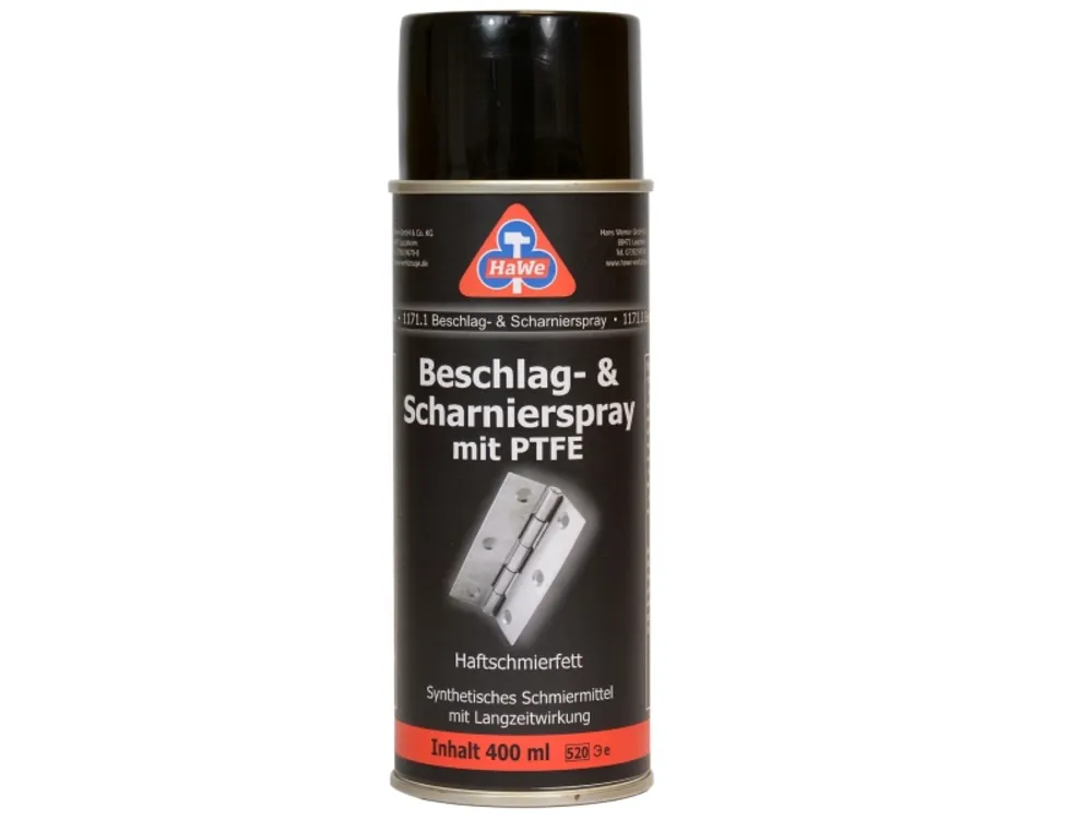 BESCHLAG- U SCHARNIERSPRAY MIT PTFE 400 ML