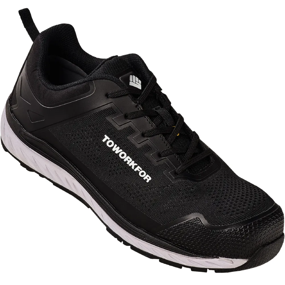 2WORK4 Super Set Black Halbschuh S1P