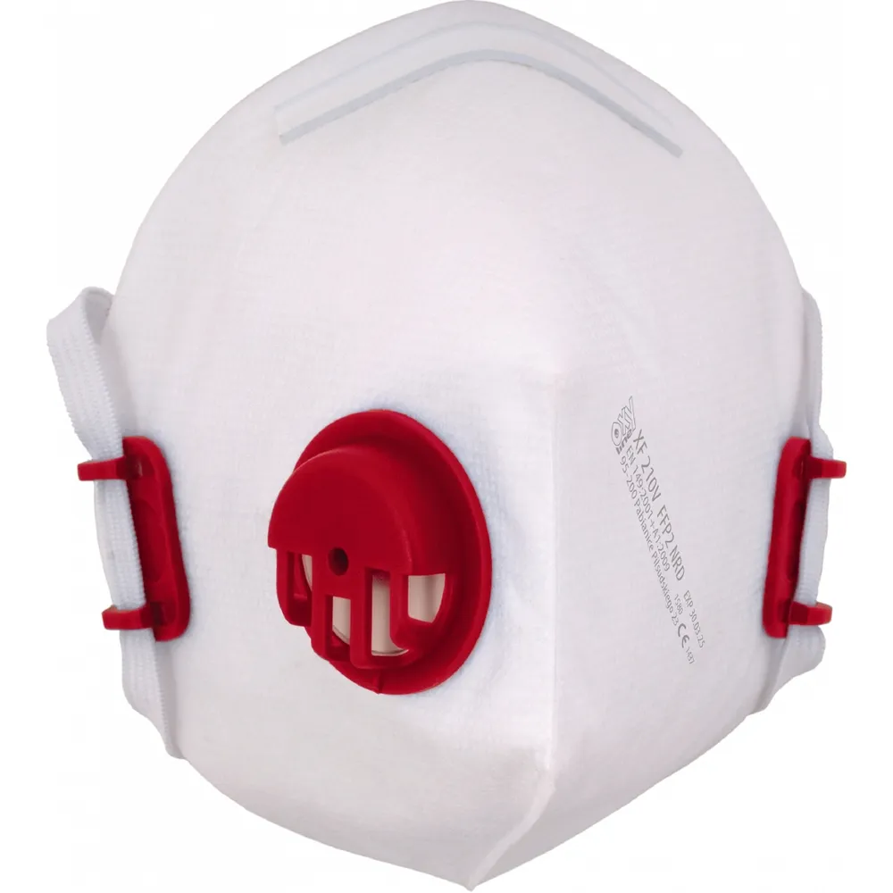 OXYLINE faltbare flache Halbmaske XF 210 V FFP2 NR D