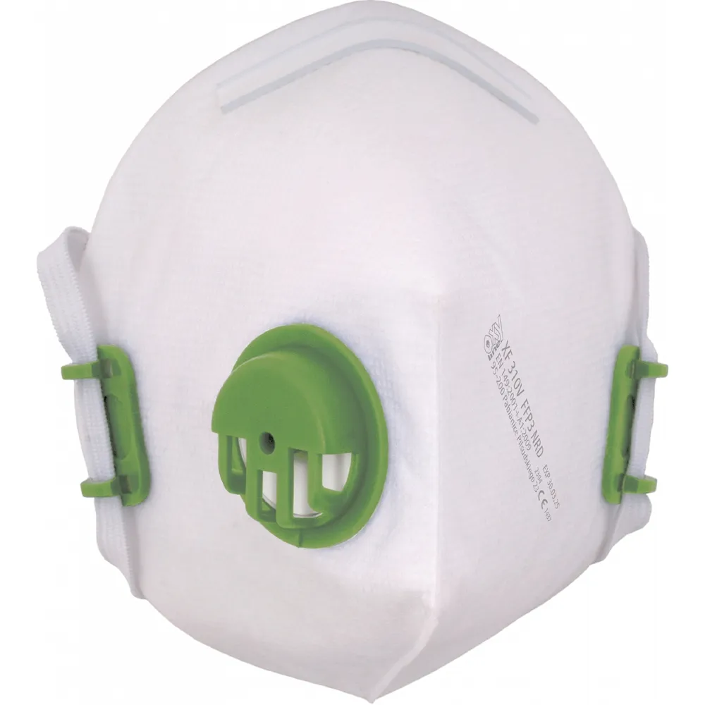 OXYLINE faltbare flache Halbmaske XF 310 V FFP3 NR D