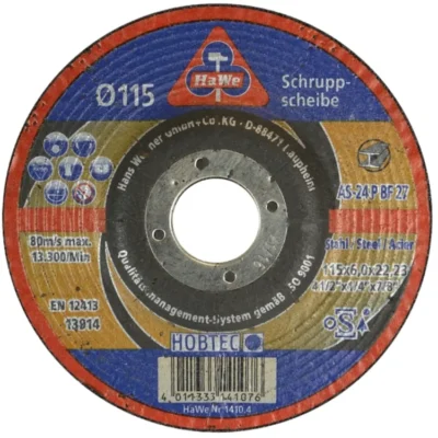Hobtec Schruppscheibe Stahl