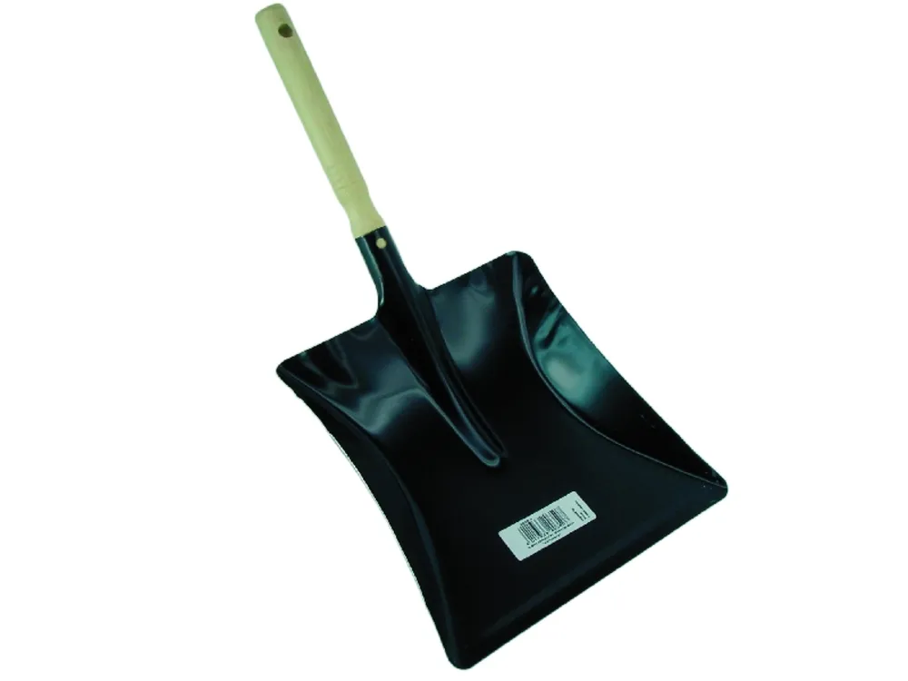 KEHRSCHAUFEL ST-BLECH SCHWARZ HOLZGRIFF