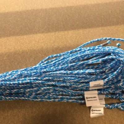 GERÜST-STRICKE WEIß BLAU 2500 MM EIGENAUF.
