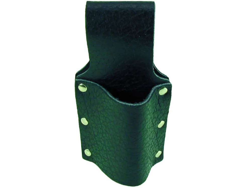 KNARRENHALTER LEDER SCHWARZ