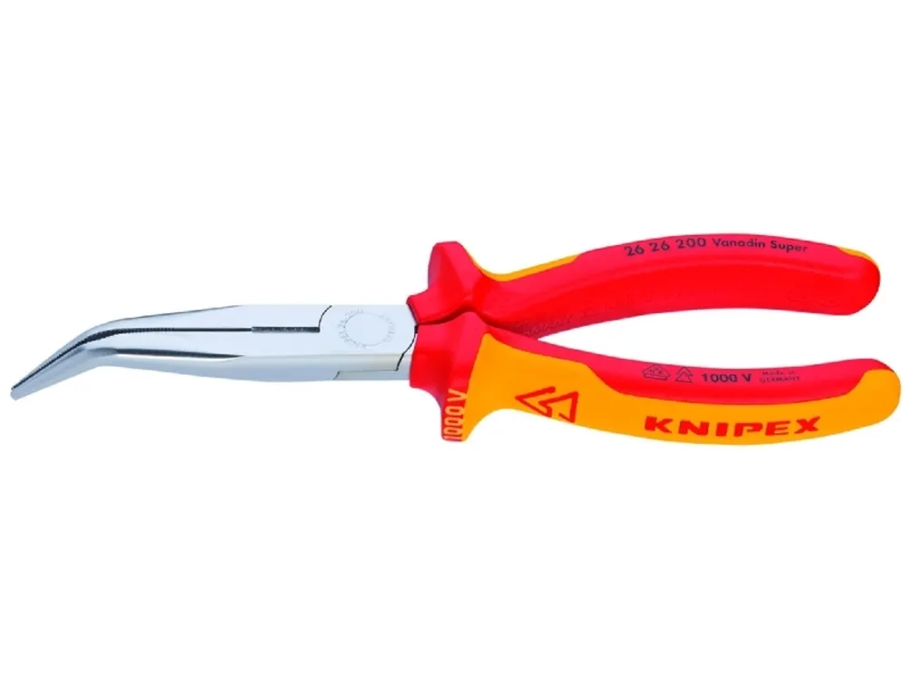 FL-RUNDZANGE GEW. KNIPEX VDE 200 MM