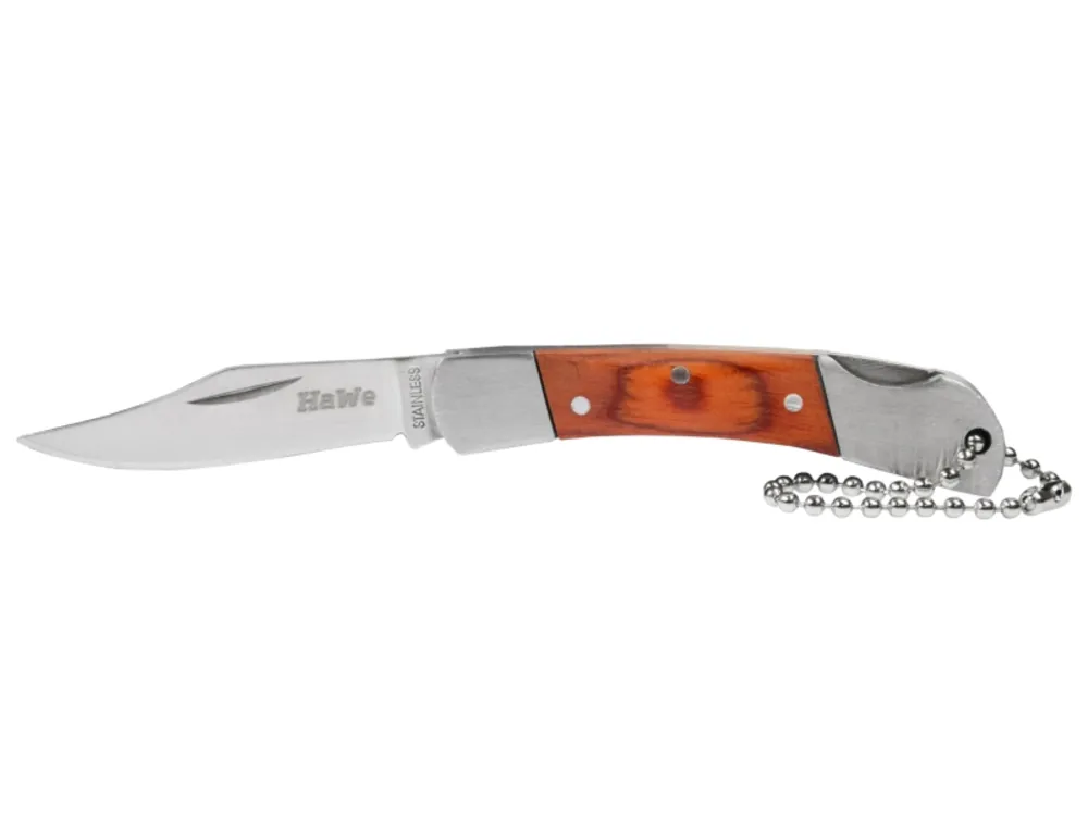 TASCHENMESSER HOLZSCHALE KLEIN