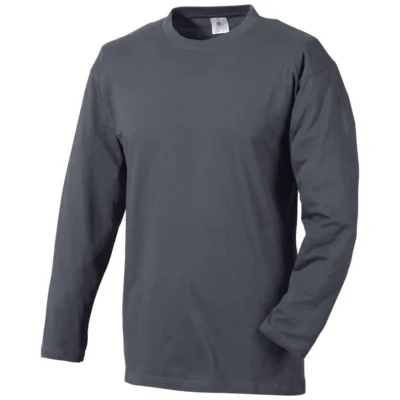 B&C Langarm-T-Shirt