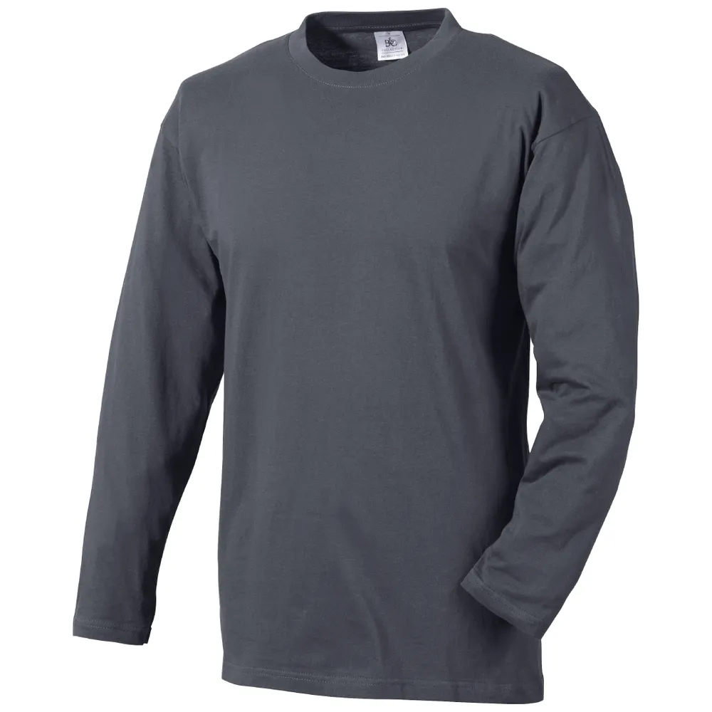 B&C Langarm-T-Shirt