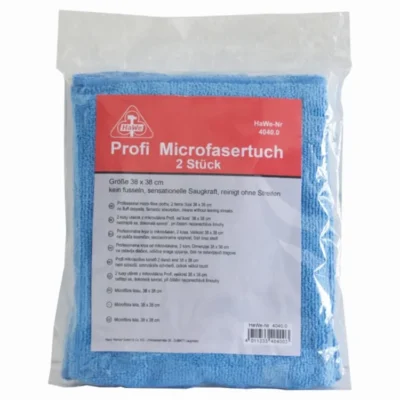 MIKROFASERTÜCHER PROFI BLAU 38X38 CM 2-STK