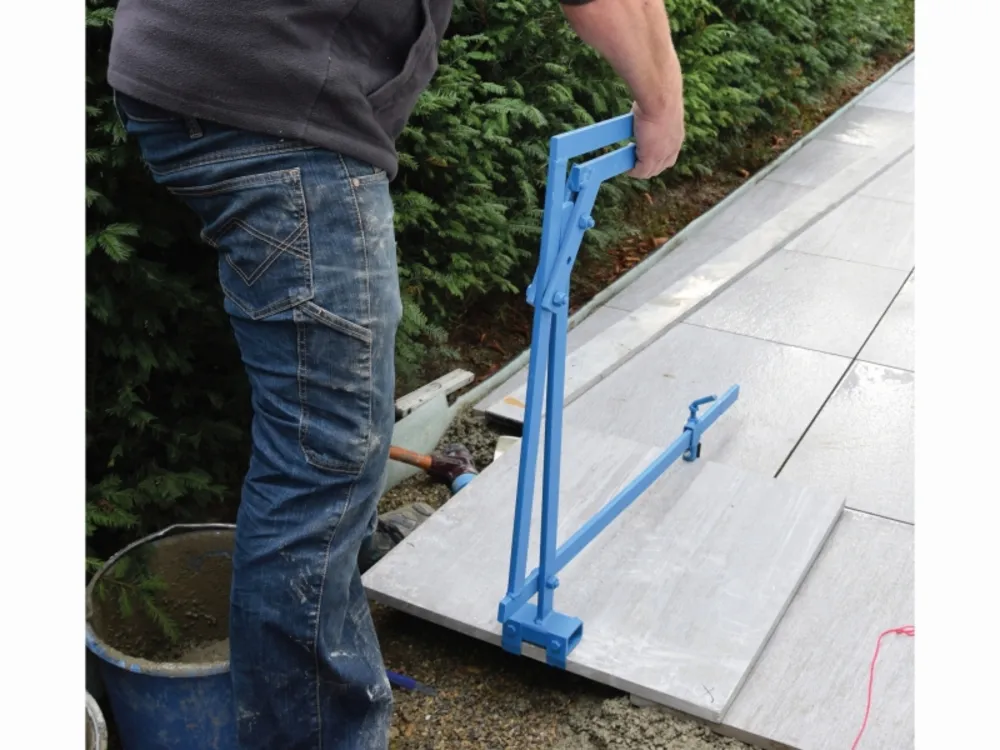 PLATTENHEBER MIT SPANNGRIFF