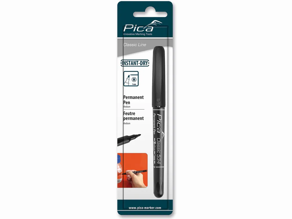 MARKIERSTIFT PERMANENT SCHWARZ 1,0 MM SB
