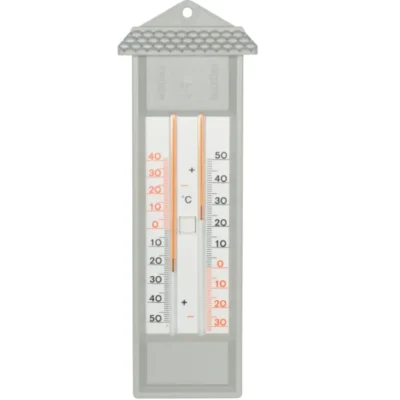 THERMOMETER MAXIMA-MINIMA MIT DRUCKTASTE