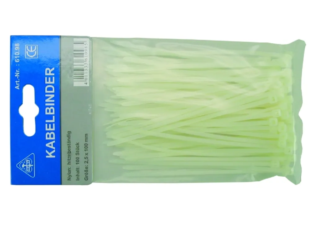 Kabelbinder Naturfarben