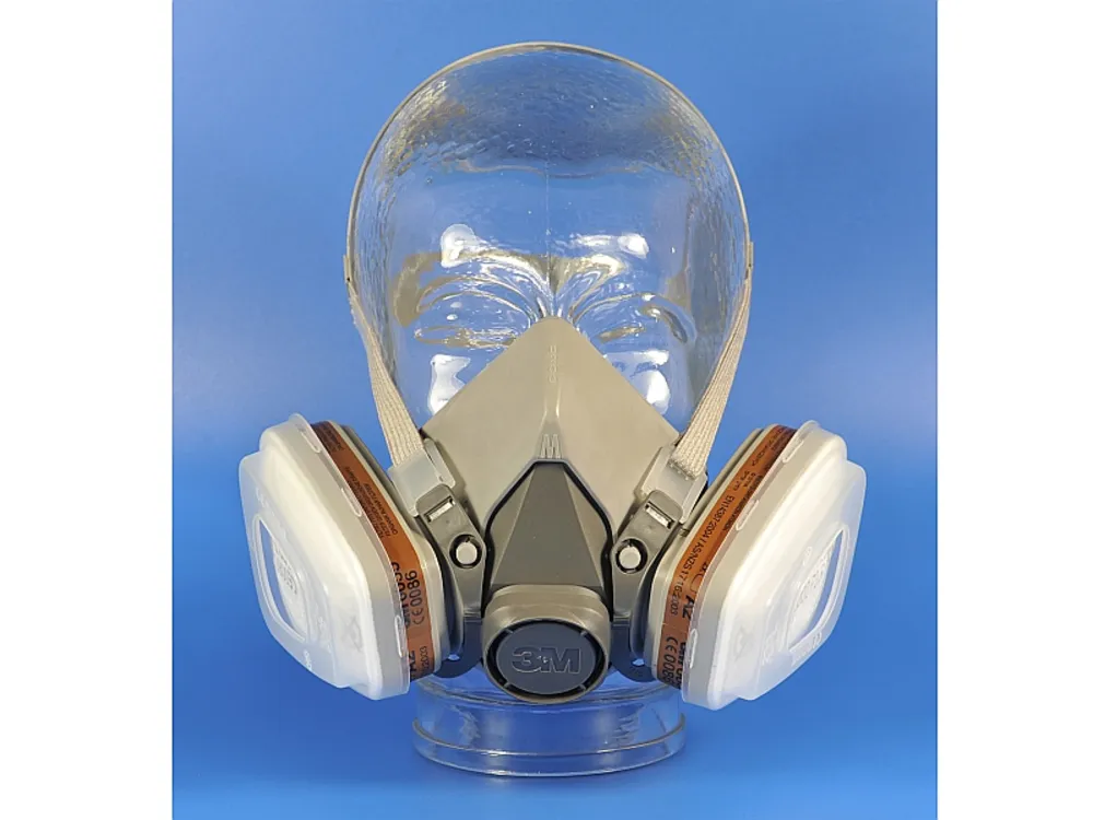 FARBSPRITZMASKE M. WECHSELFILTER