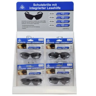 DISPLAYAUFSTELLER SCHUTZBRILLEN GETÖNT