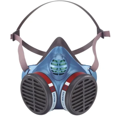 FARBSPRITZMASKE M. VENTIL