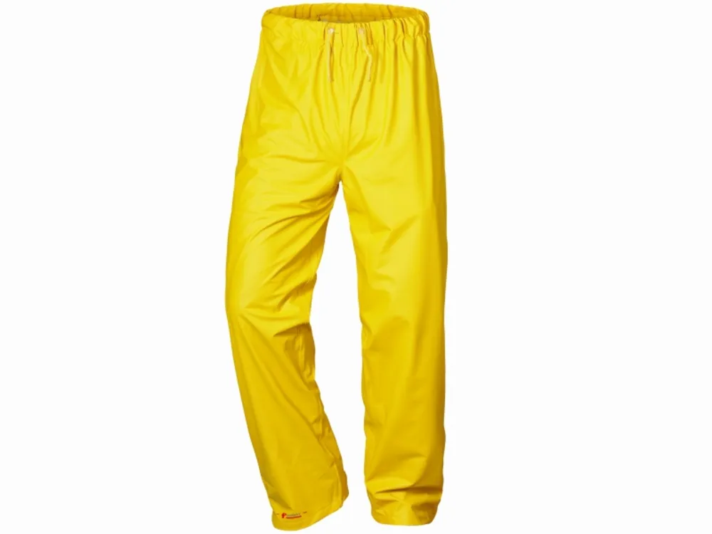 REGENBUNDHOSE PU-STRETCH GELB GR. L