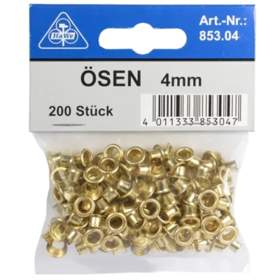 ÖSEN 4 MM / 200 ST / SB