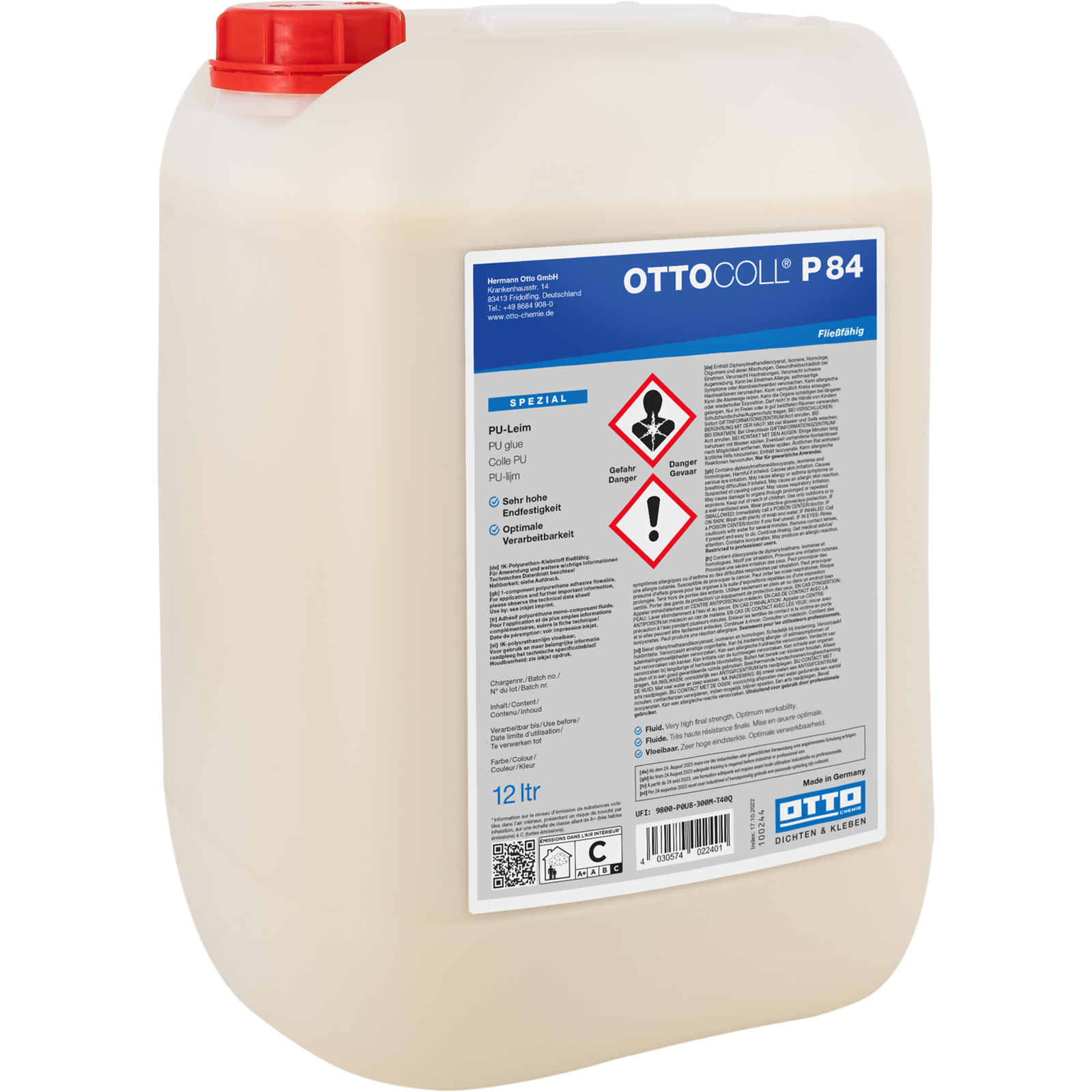 OTTOCOLL P84 Der Premium-PU-Leim